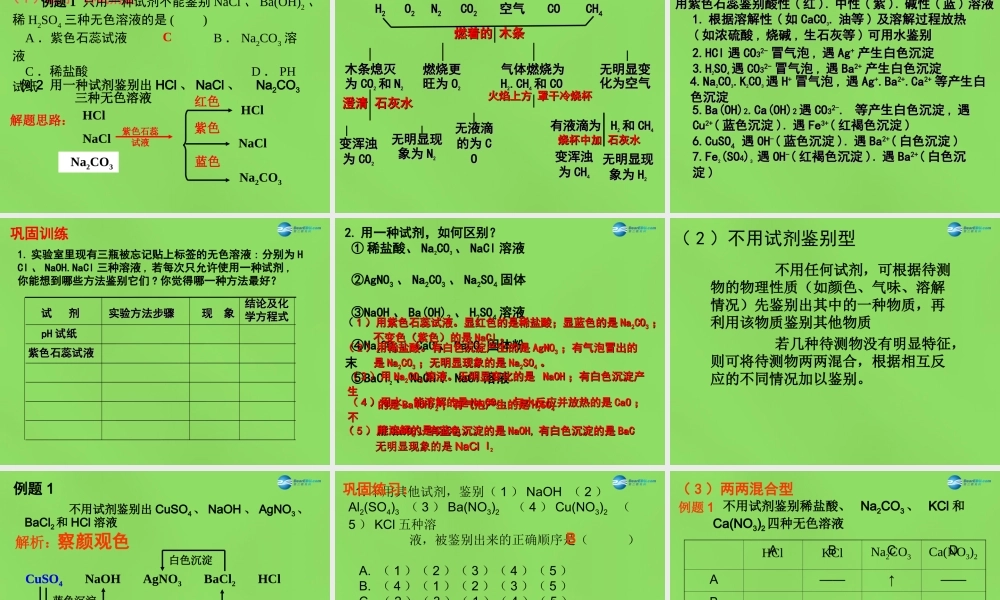 粤教初中化学九下《8.2 常见的酸和碱》PPT课件 (10).ppt