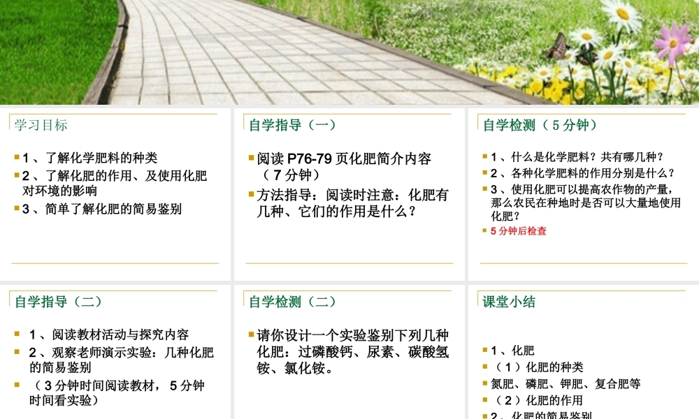 粤教初中化学九下《8.5 化学肥料》PPT课件 (1).ppt