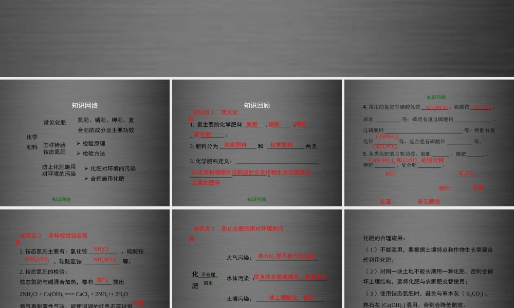 粤教初中化学九下《8.5 化学肥料》PPT课件 (10).ppt