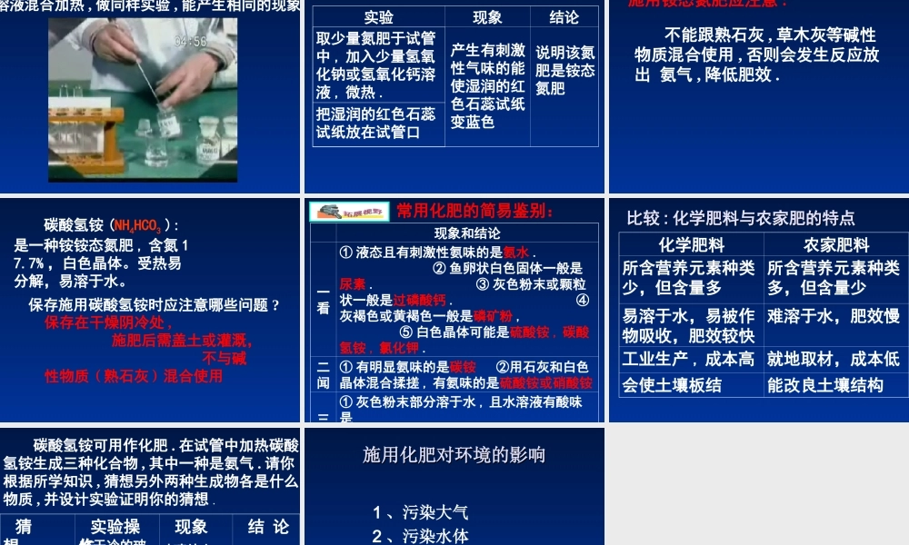 粤教初中化学九下《8.5 化学肥料》PPT课件 (7).ppt