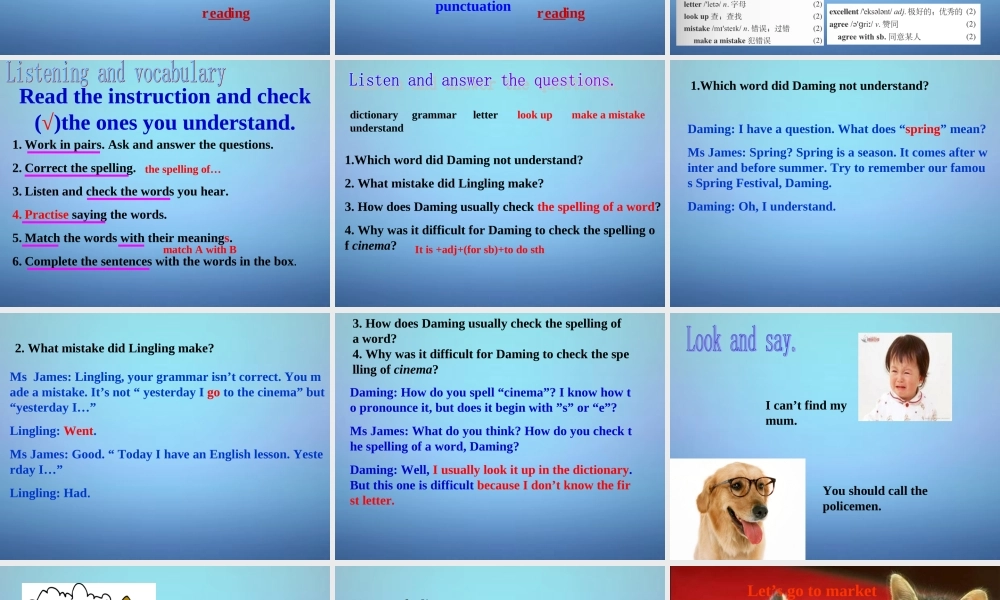 浙江省海盐县滨海中学八年级英语上册 Module 1 Unit 1 Let’s try to speak English as much as possible课件 .ppt