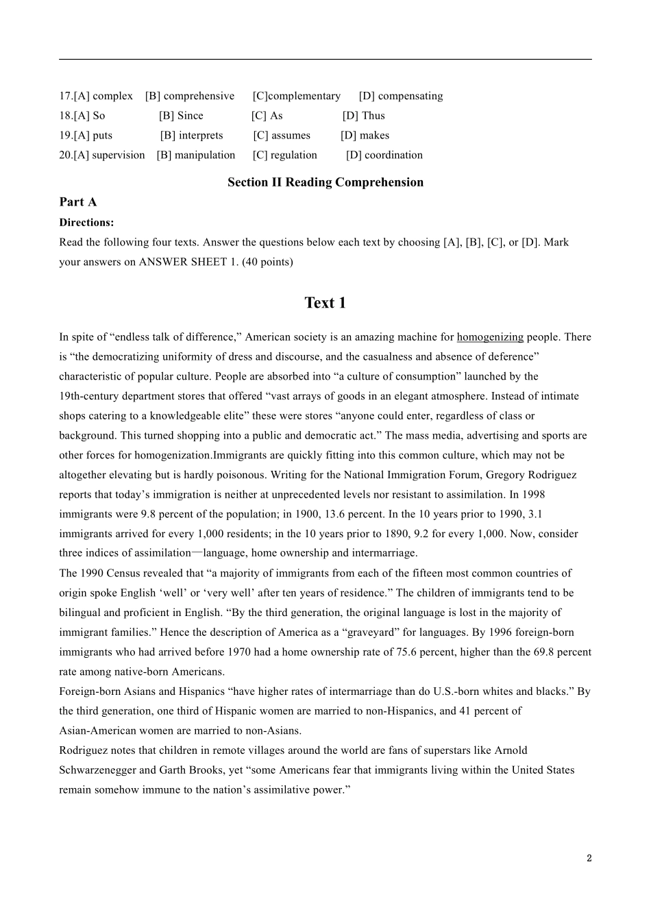 2006年考研英语真题及解析 .pdf_第2页