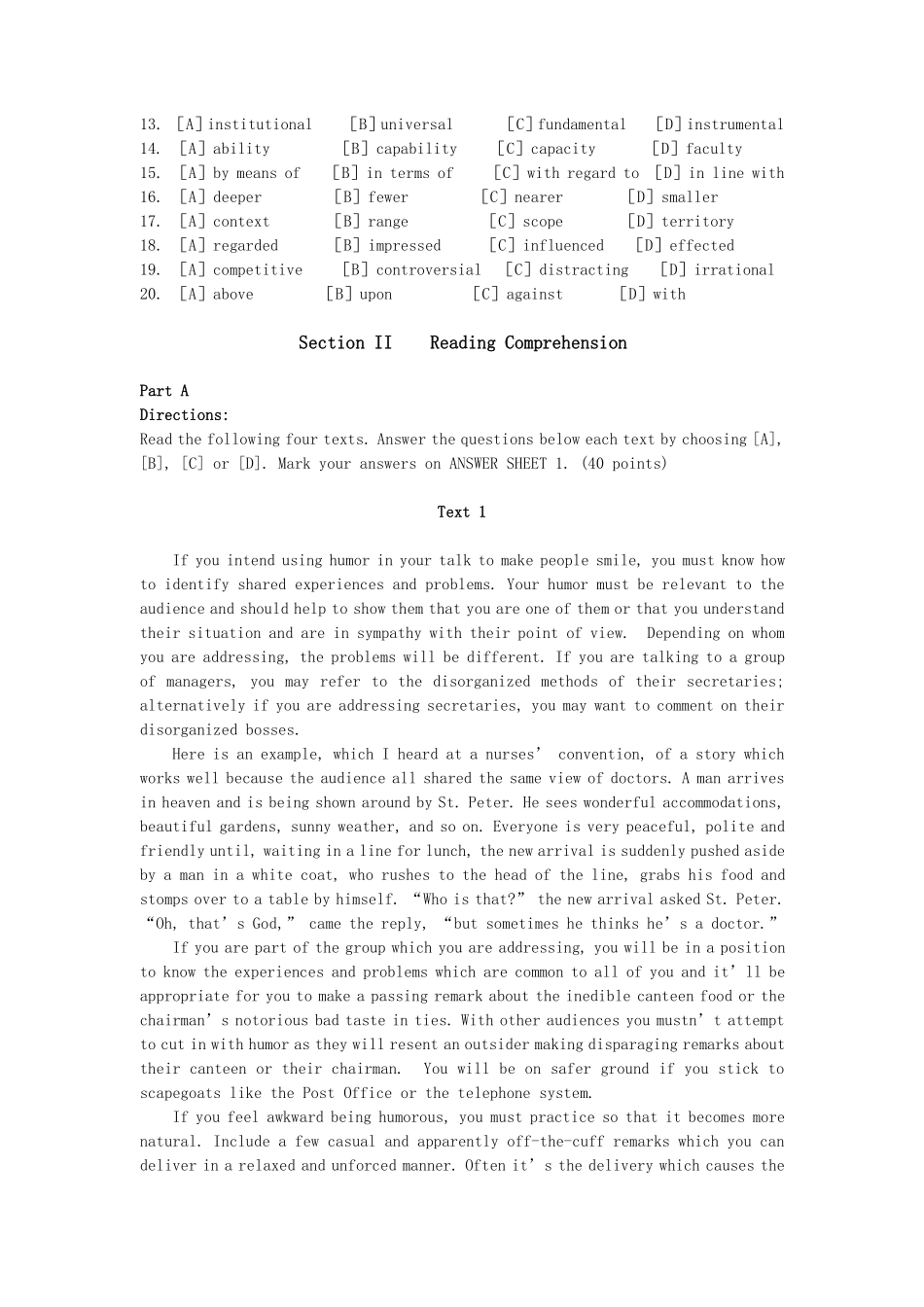 2002年考研英语真题及解析 .pdf_第2页