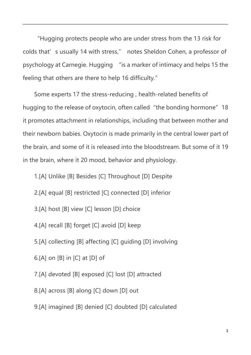 2017考研英语（一)真题 .pdf_第2页