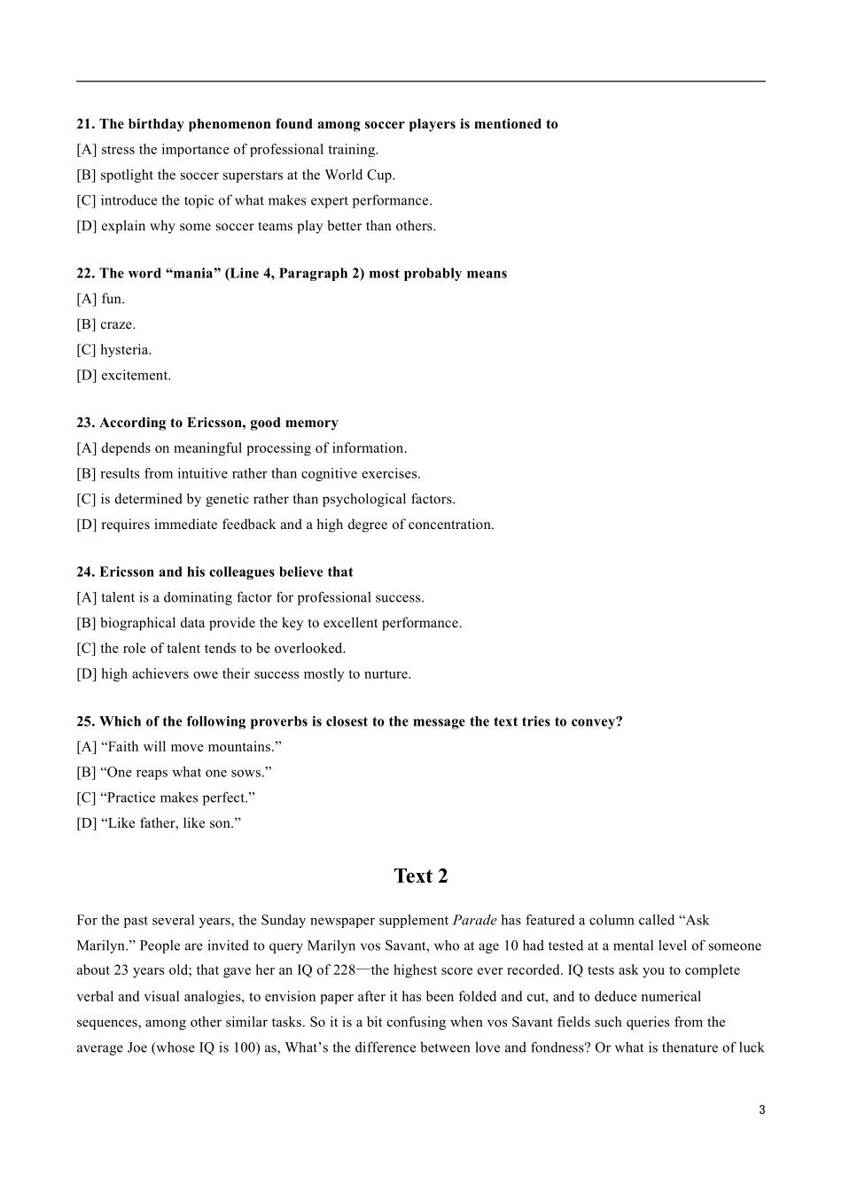 2007年考研英语真题及解析 .pdf_第3页