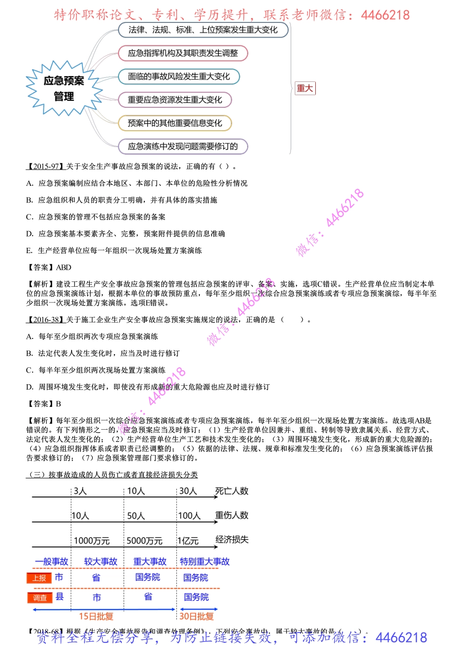 018.建设工程生产安全事故应急预案和事故处理、建设工程施工现场职业健康安全与环境管理的要求.pdf_第2页