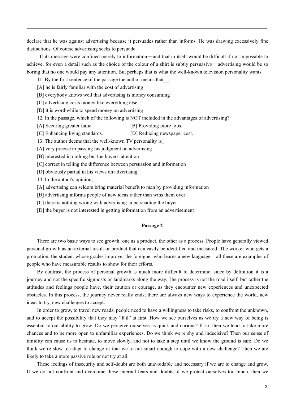 1986—1995年历年考研英语真题集 .pdf_第2页