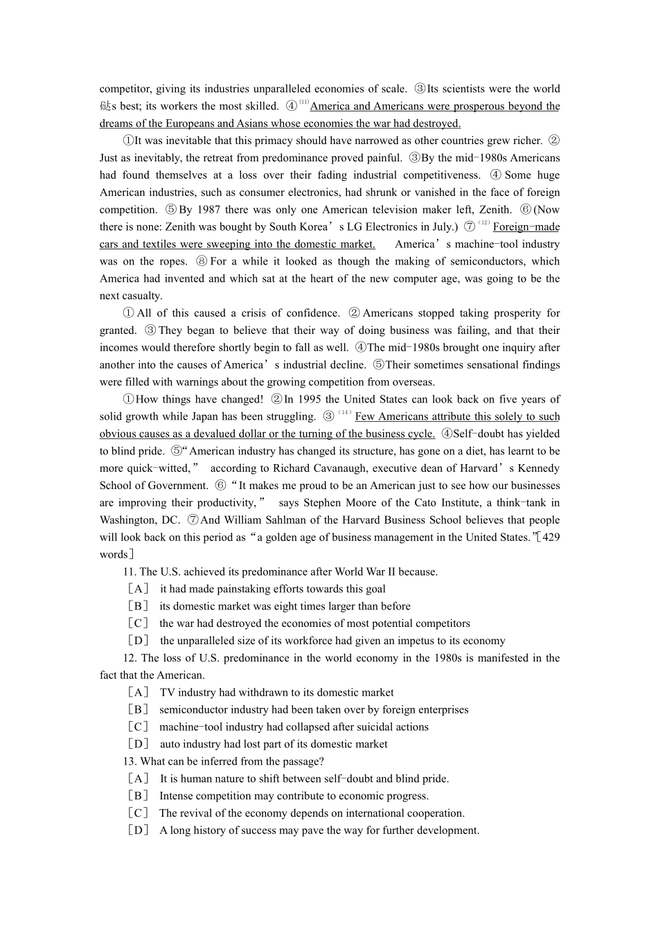 2000年考研英语真题及解析 .pdf_第2页