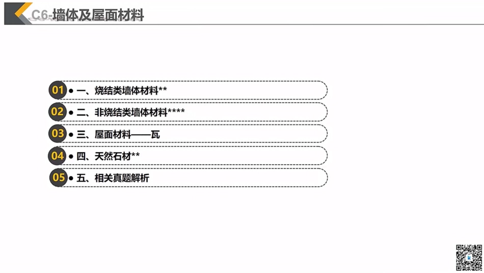 24 2023材料与构造第24课—墙体与屋面材料（砖瓦石）.pdf_第1页