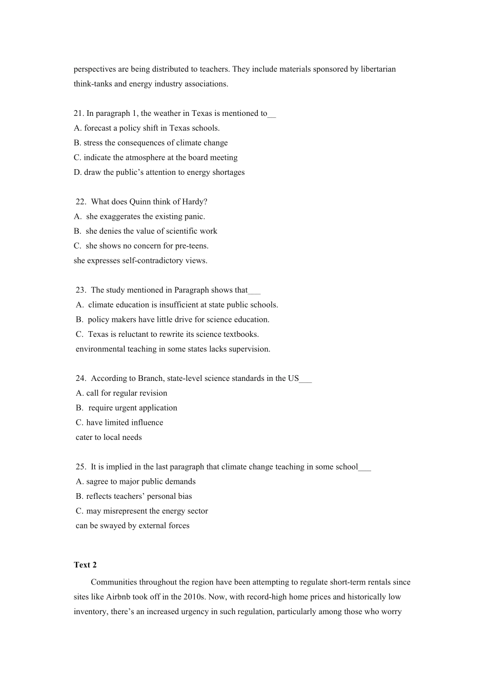2023年考研英语一真题【可复制搜索查词】.pdf_第3页