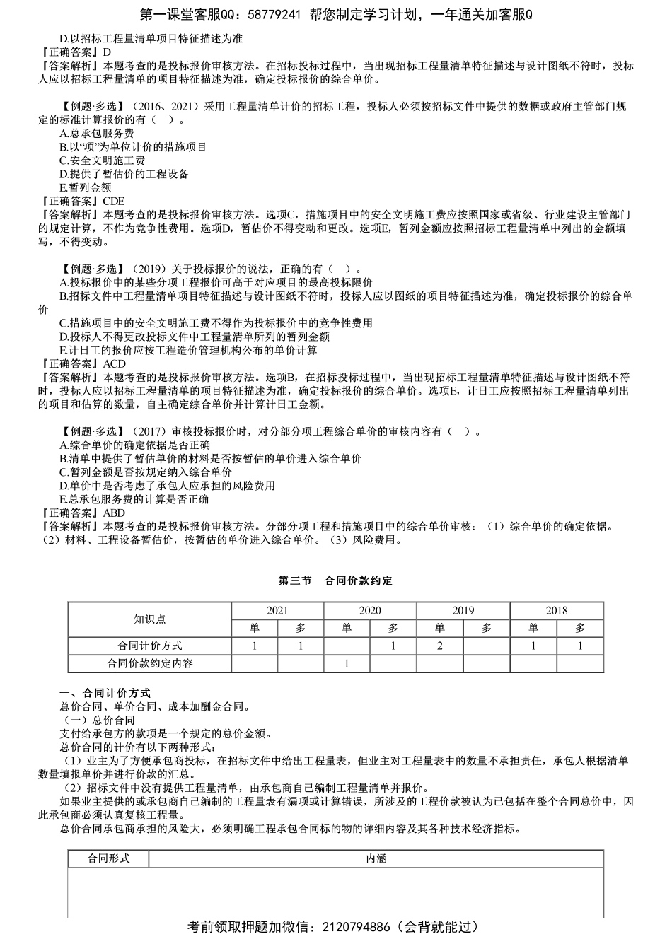 第02讲　投标报价审核、合同价款约定.pdf_第2页