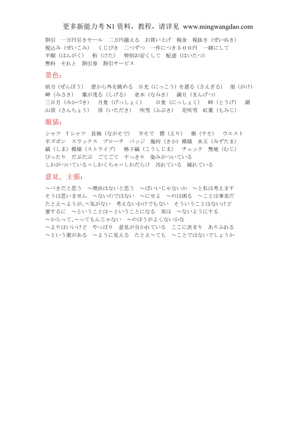 日语N1听力常用词总结.pdf_第3页