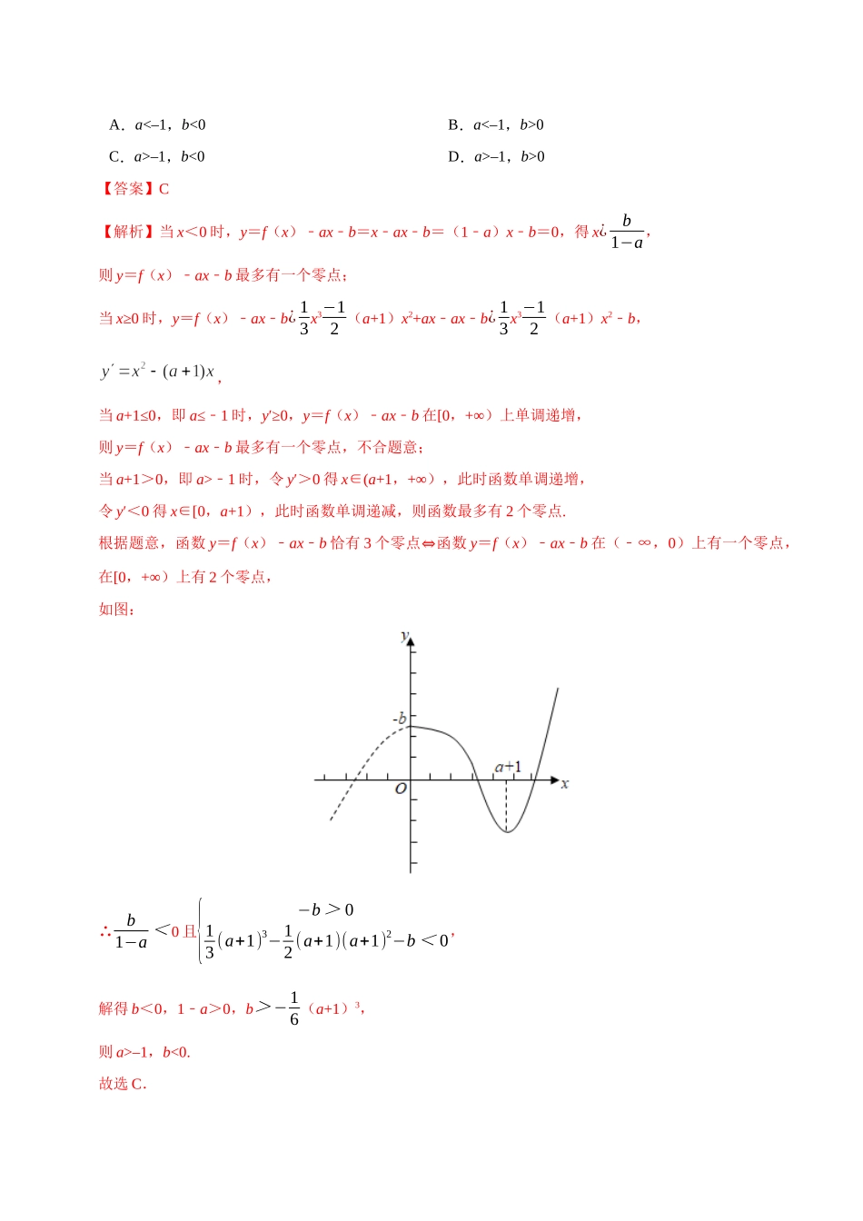 专题03 导数及其应用 （解析版）.docx_第3页