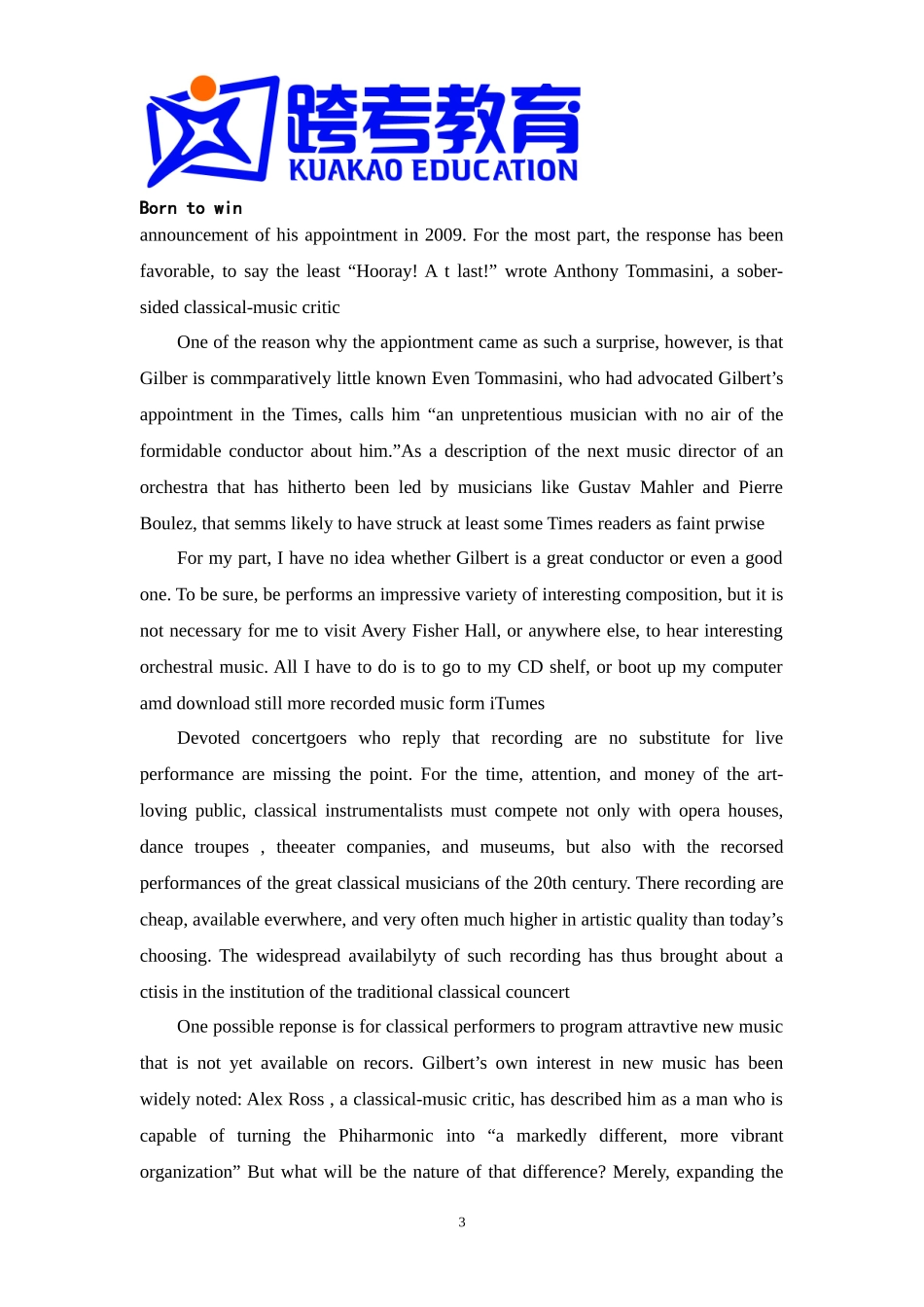 2011年全国硕士研究生入学统一考试英语一试题及解析.doc_第3页