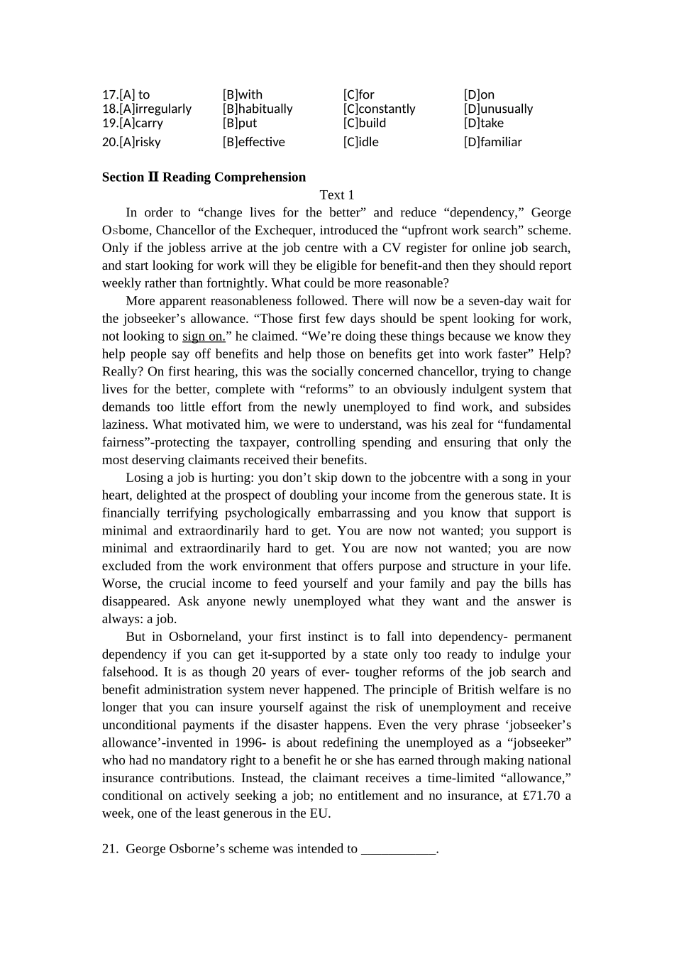 2014年全国硕士研究生入学统一考试英语一试题及解析.doc_第2页