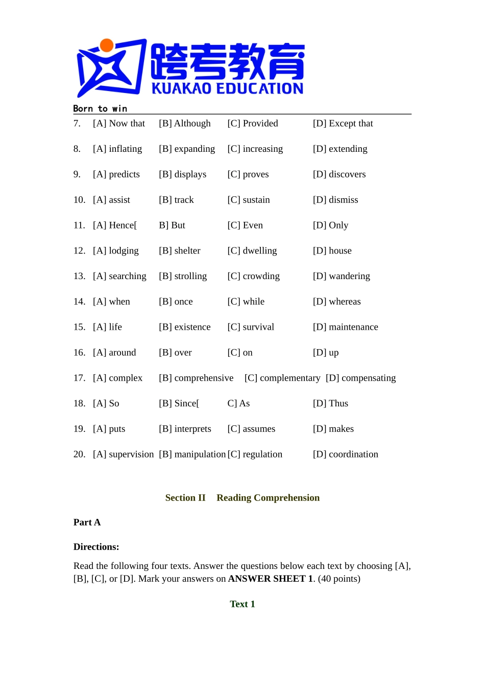 2006年全国硕士研究生入学统一考试英语一试题及解析.doc_第2页