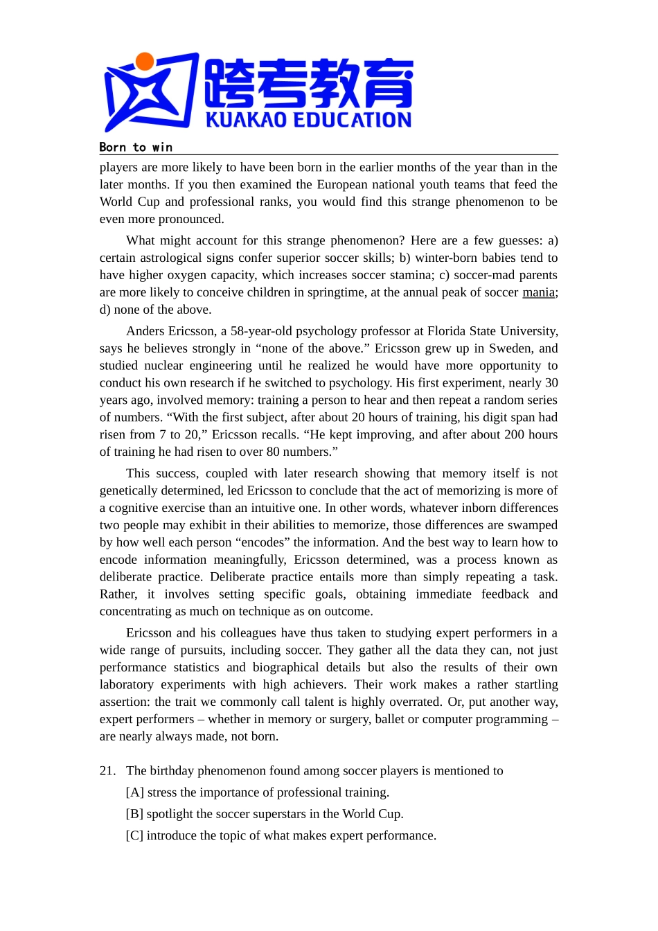 2007年全国硕士研究生入学统一考试英语一试题及解析.doc_第3页