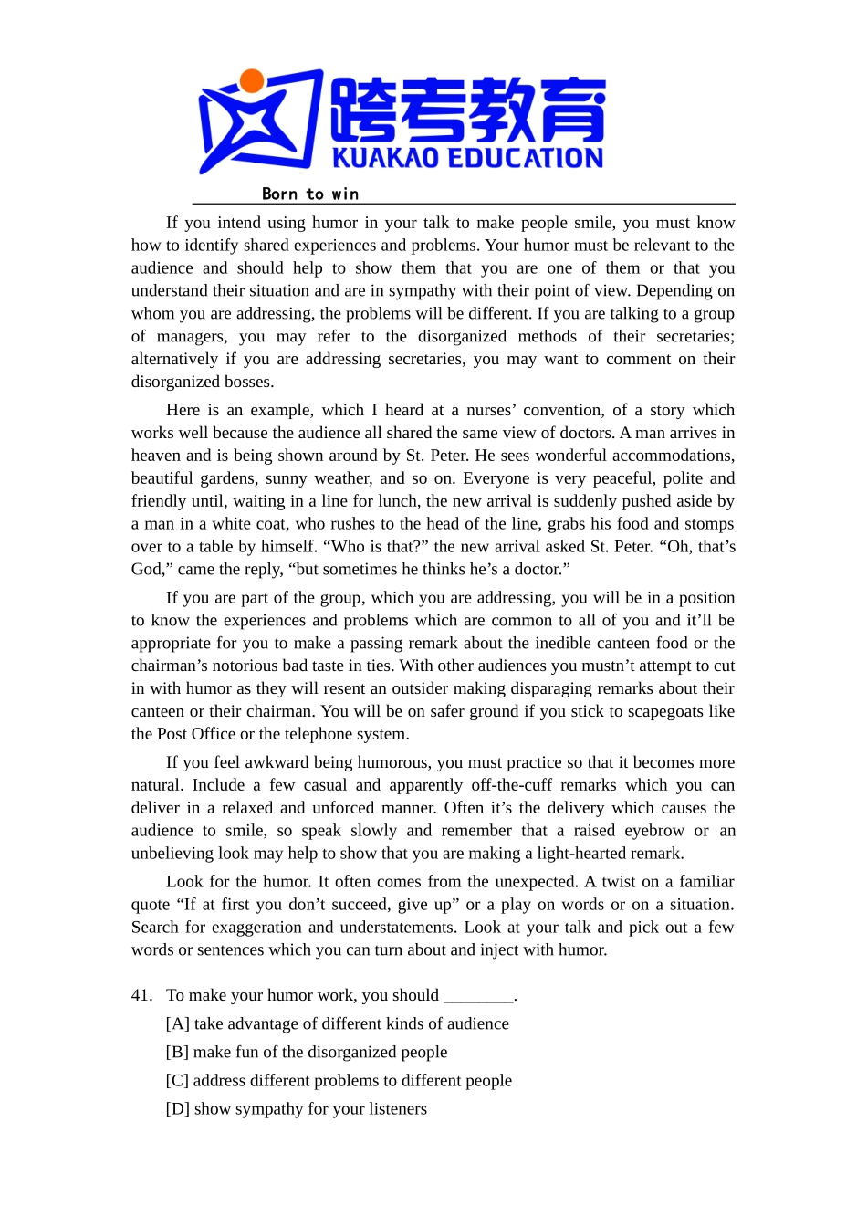 2002年全国硕士研究生入学统一考试英语一试题及解析.doc_第3页