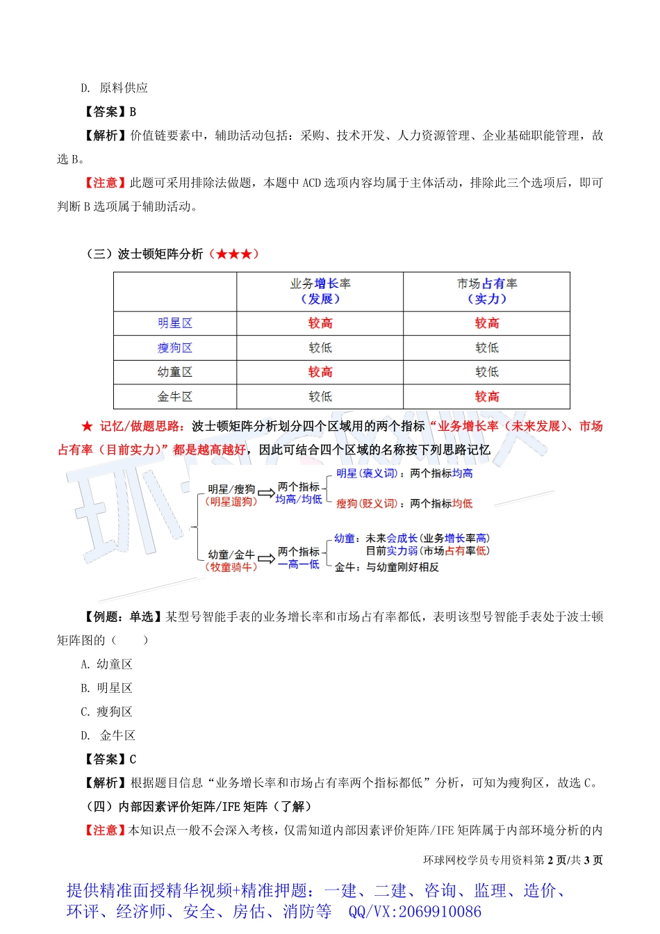 WM_Removed_2019中级经济师-工商-得分点串讲-03、第1章企业战略与经营决策3.pdf_第2页