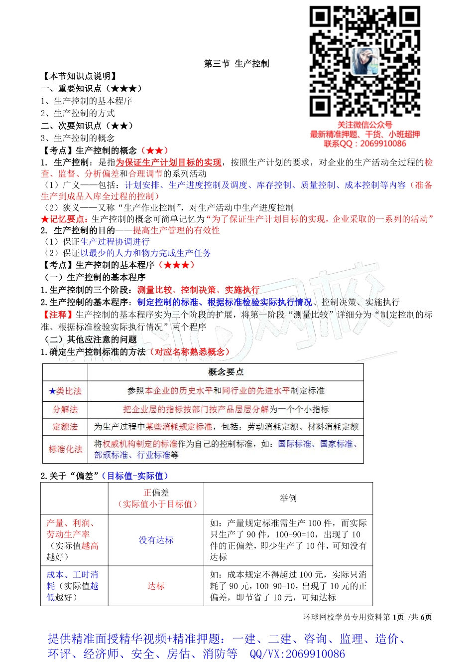 WM_Removed_2019中级经济师-工商-得分点串讲-15、第4章生产管理与控制3.pdf_第1页