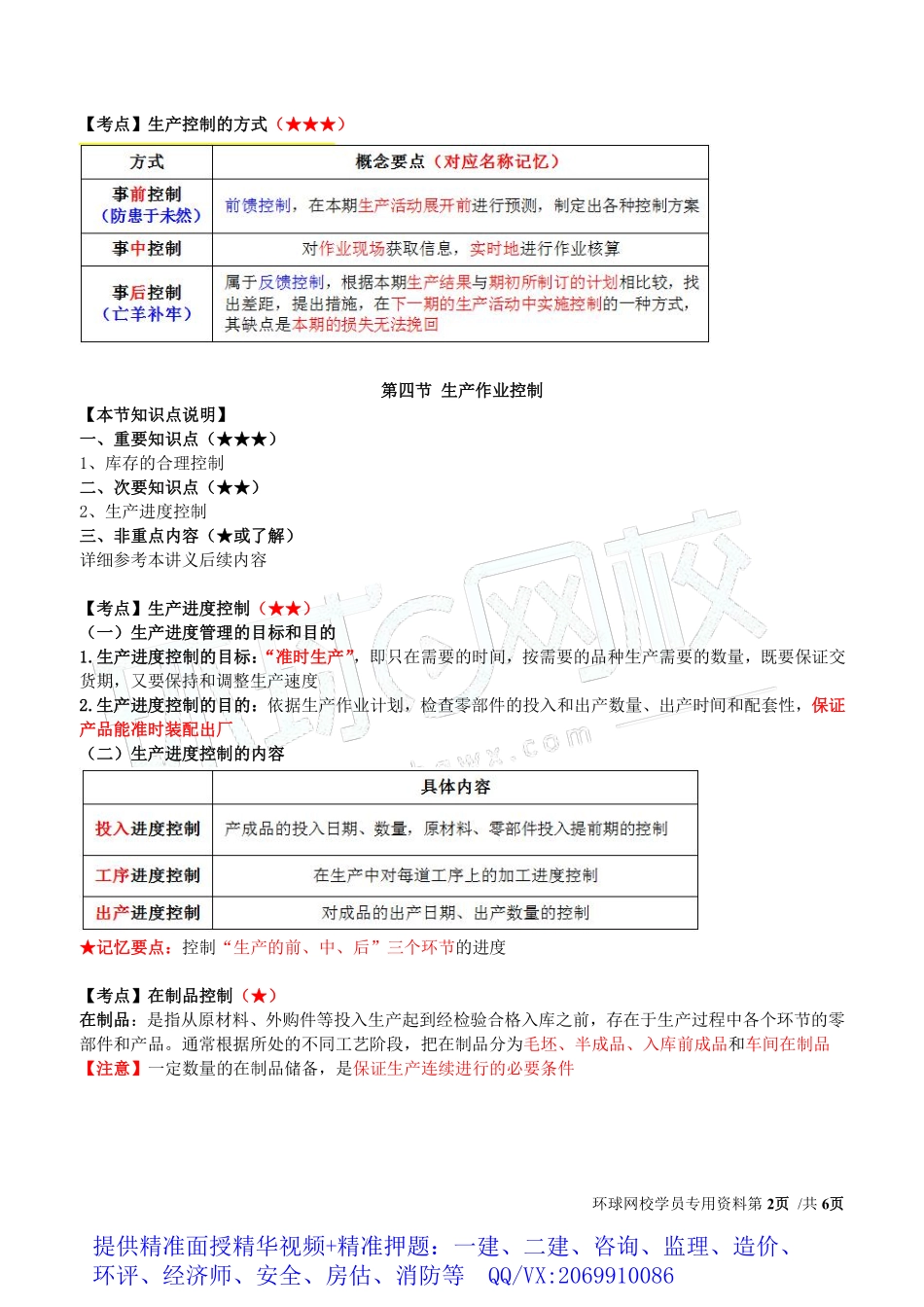 WM_Removed_2019中级经济师-工商-得分点串讲-15、第4章生产管理与控制3.pdf_第2页