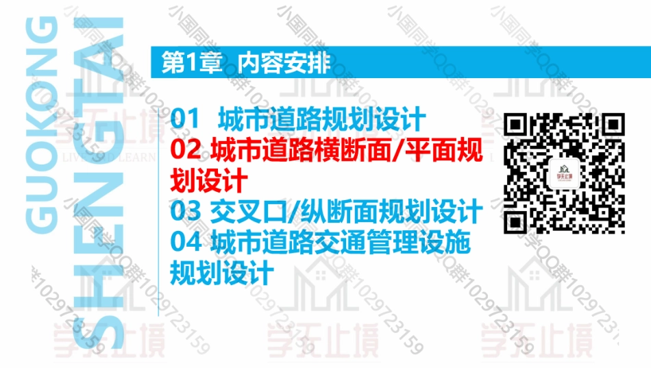 20220508 QQ相关知识（精讲班） 第7课-城市道路横断面与平面规划设计 .pdf_第2页