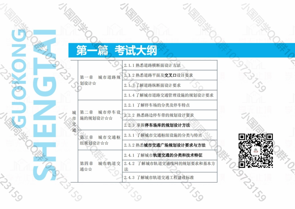 20220522 QQ相关知识（精讲班） 第11课-城市交通枢纽规划设计 .pdf_第3页