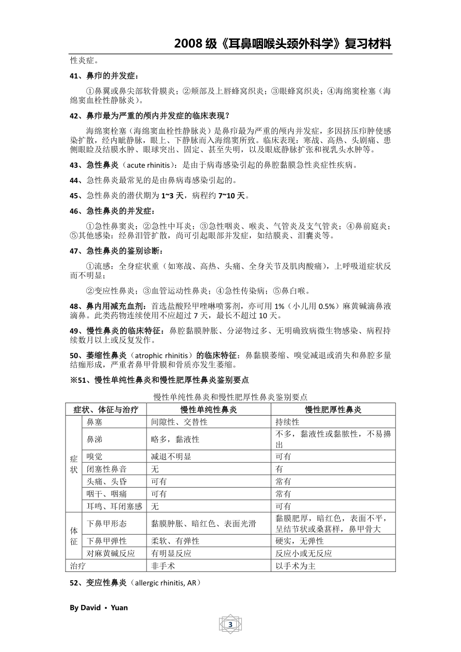 2008级《耳鼻咽喉头颈外科学》复习材料.pdf_第3页