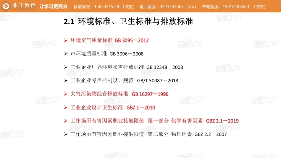 2020.8.19【暖通专业真题班】第59讲-环境标准、卫生标准与排放标准 —老杨.pdf_第2页