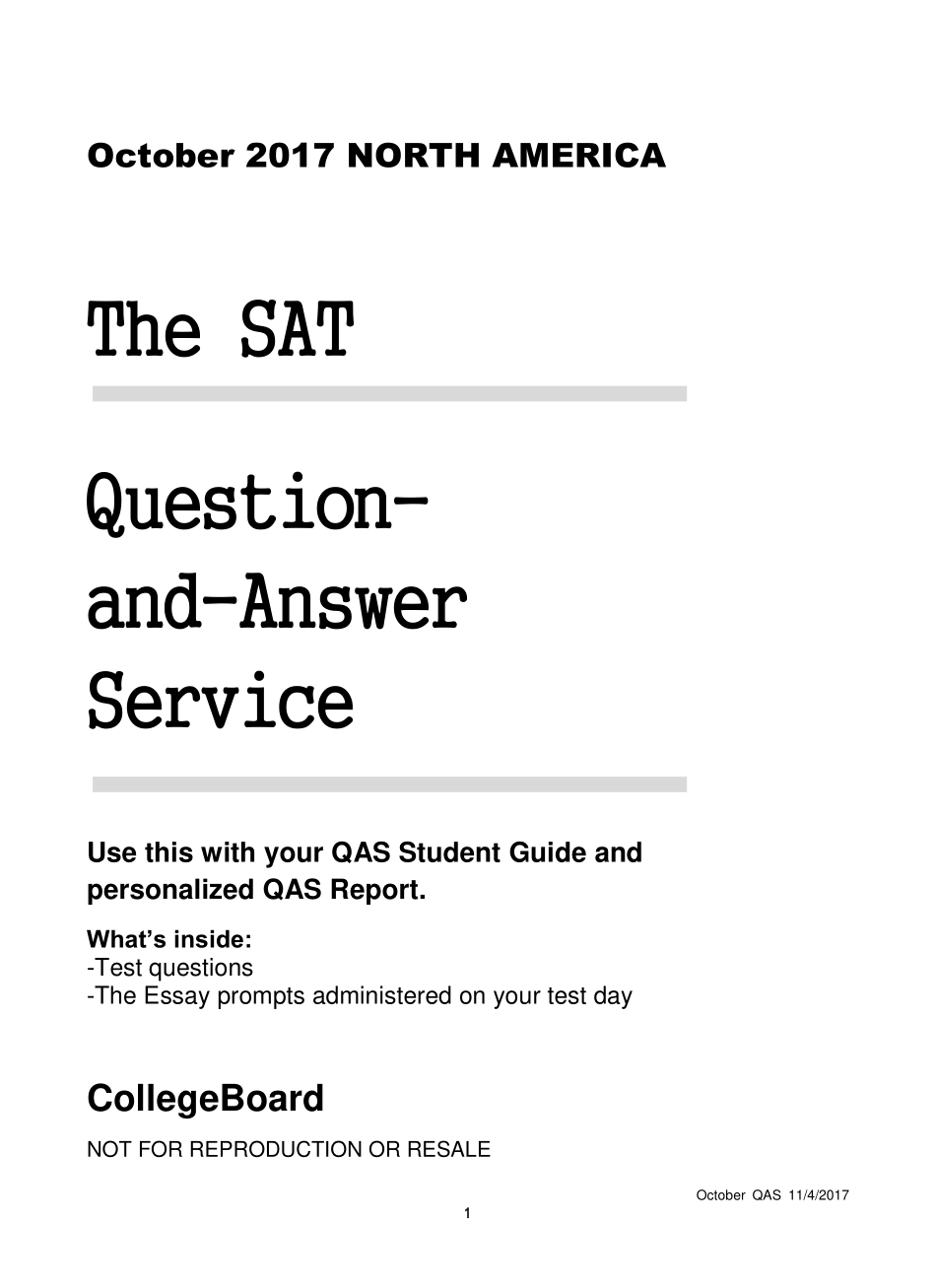 18 2017年10月北美真题.pdf_第1页