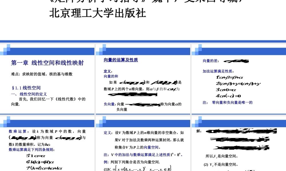 1.1 线性空间.ppt