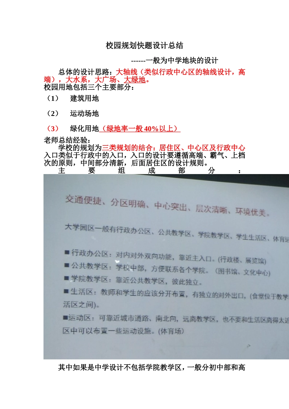 4校园规划快题设计总结.doc_第1页