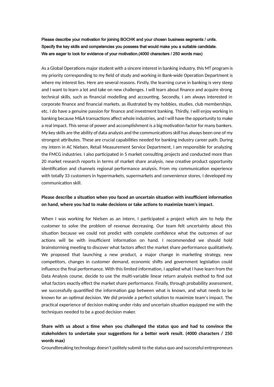 BOCHK网申open question.docx_第1页