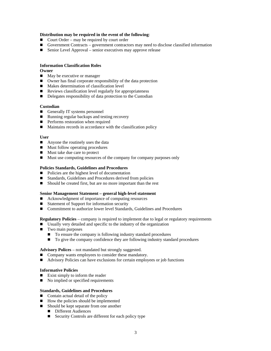 CISSP Study Notes from CISSP Prep Guide（Second Edition）.doc_第3页