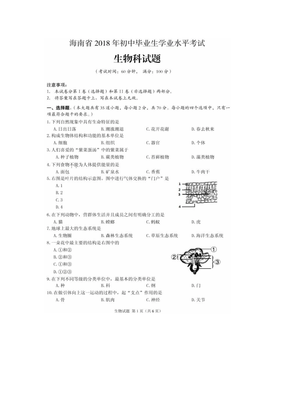 生物【01 资源网：01zykk.com】.docx_第1页