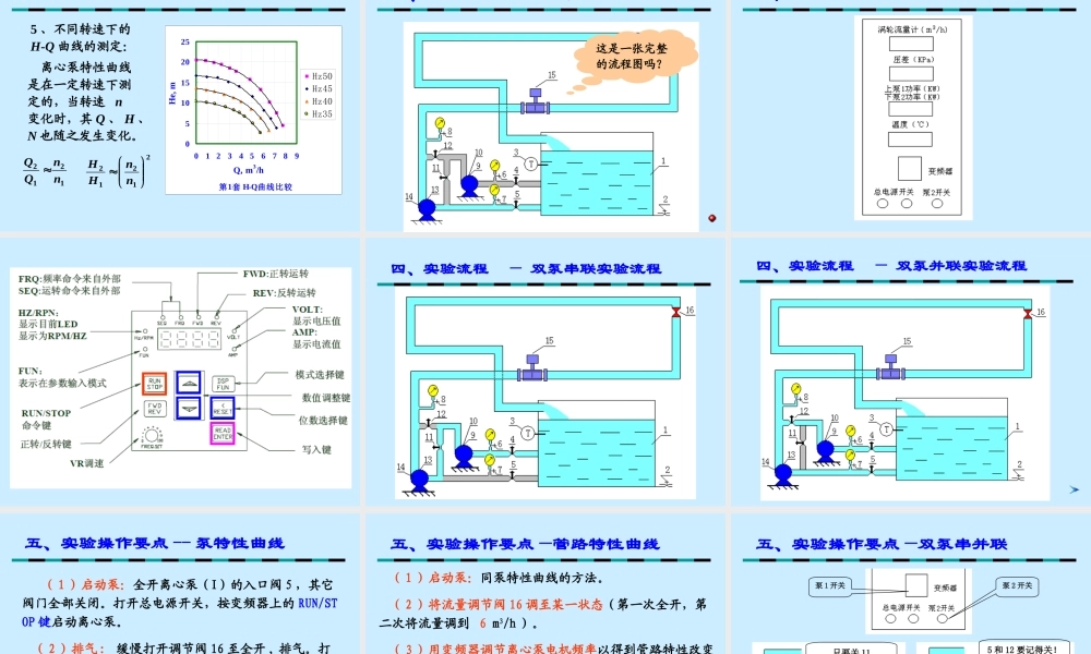 离心泵实验（环境）20150326.ppt