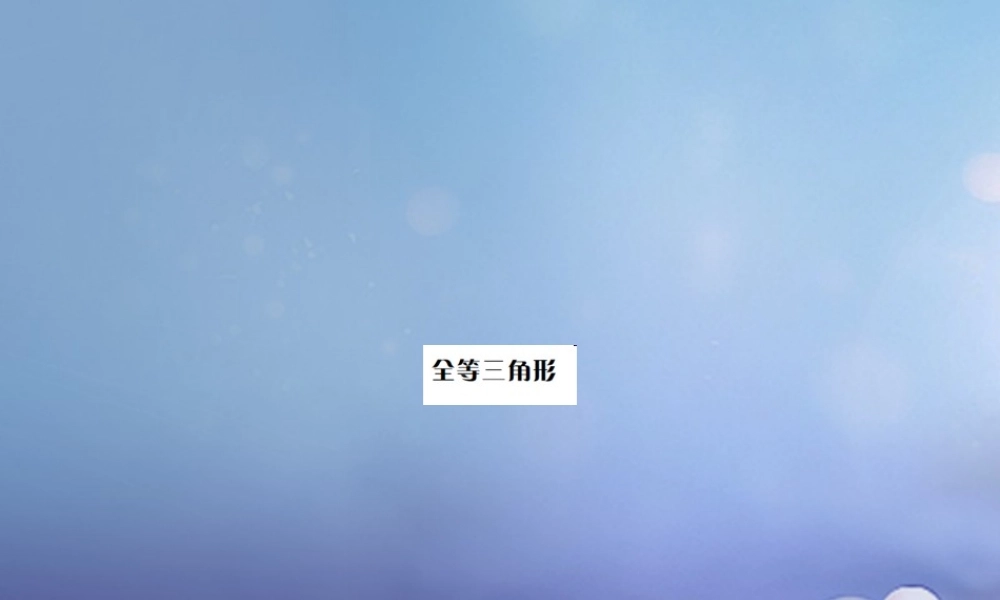 安徽省2017年中考数学考点复习：第16讲-全等三角形ppt课件（含答案）.ppt