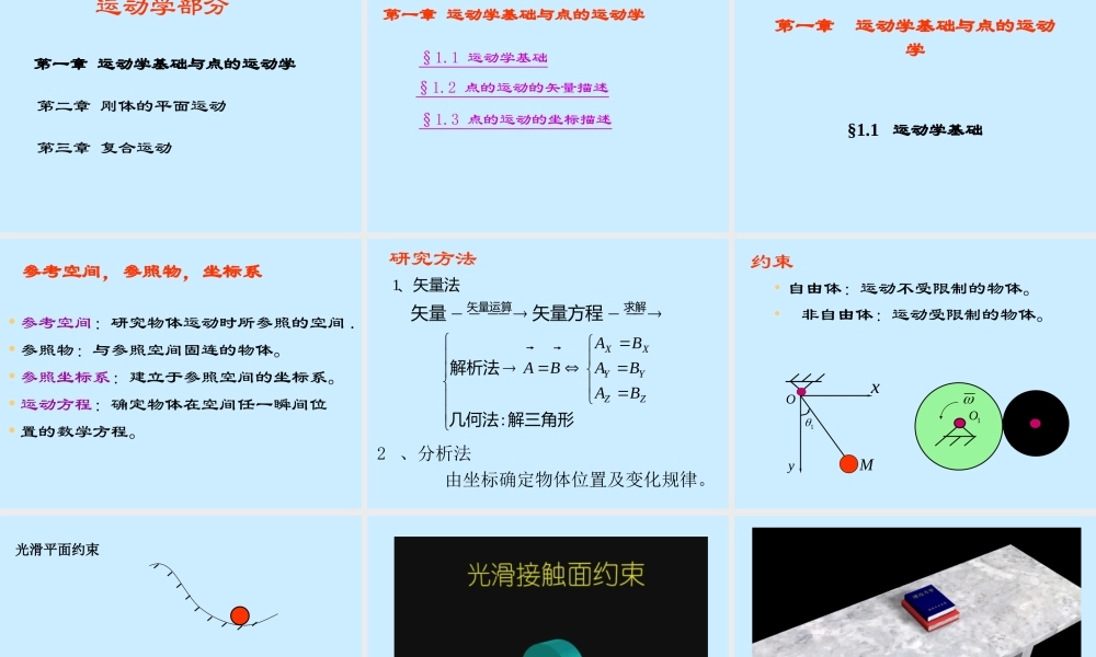 1 点的运动学1(1).ppt