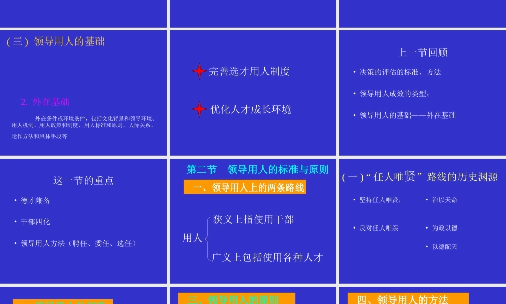 3月19日000第六章 领导用人.ppt