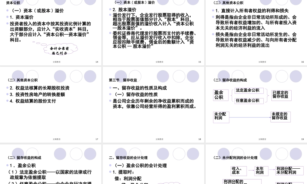 11第十一章 所有者权益41(1).ppt