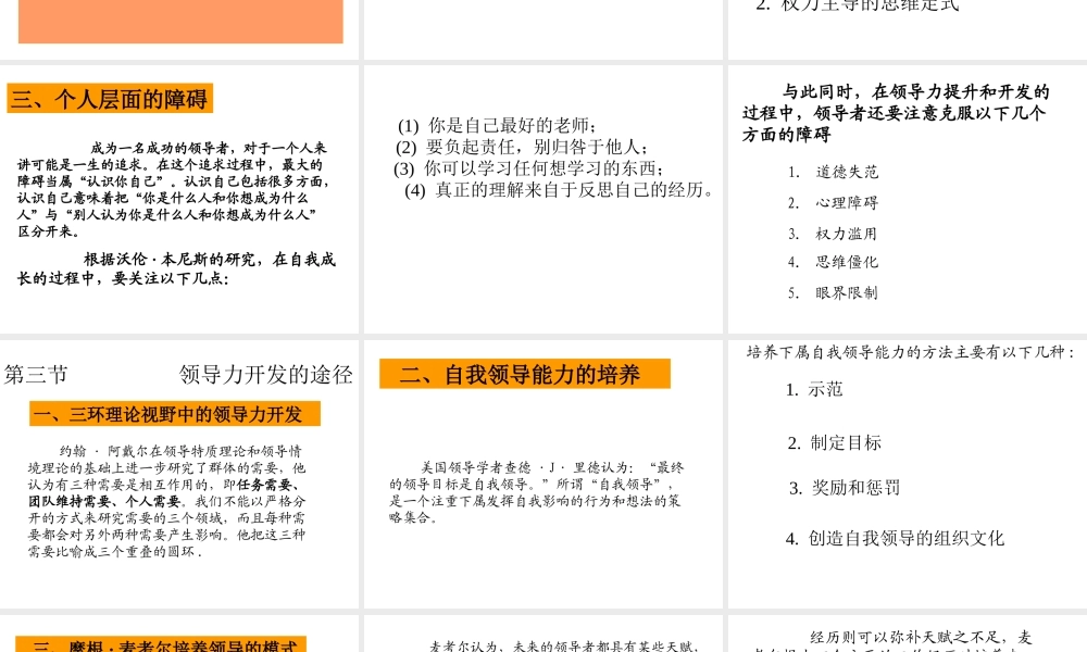 0414第十一章 领导力开发.ppt