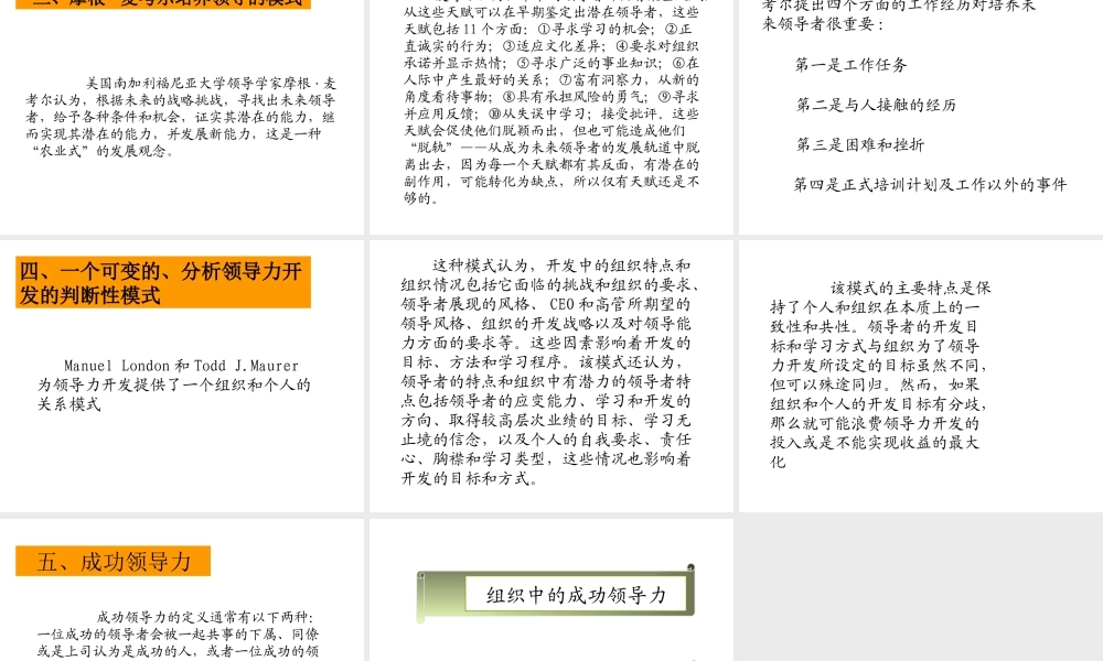 0414第十一章 领导力开发.ppt