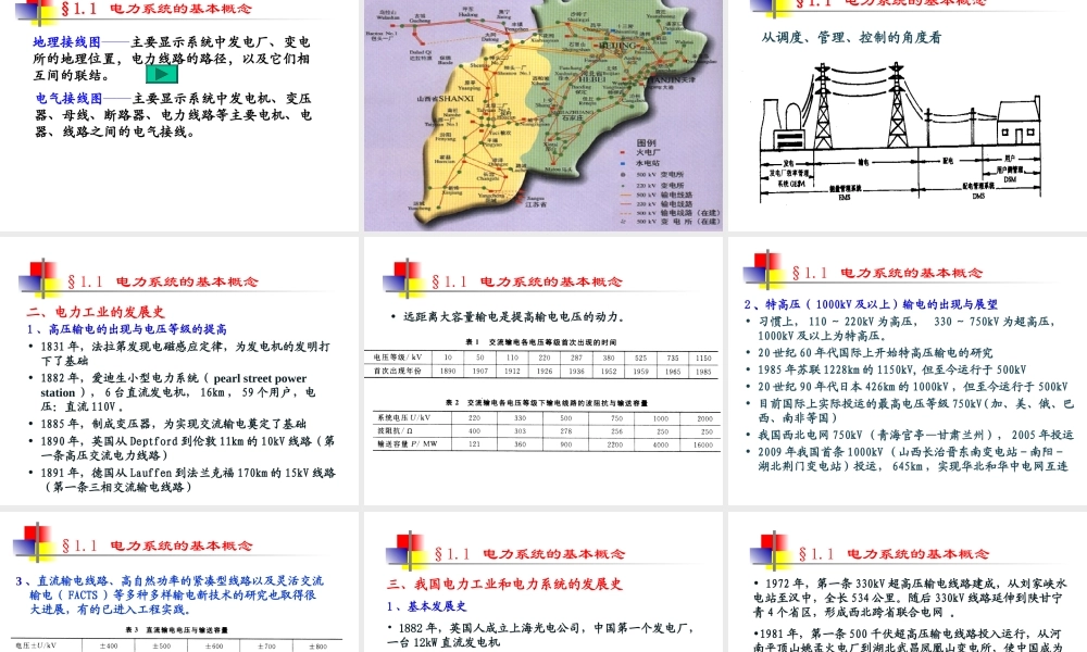 电力系统分析基础 第1章.ppt