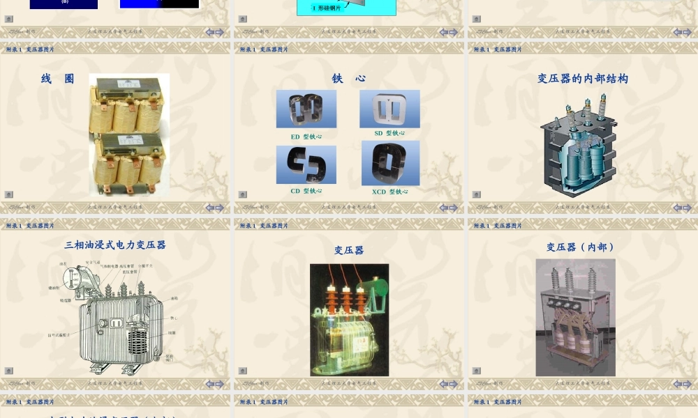 附录1变压器图片素材库.ppt