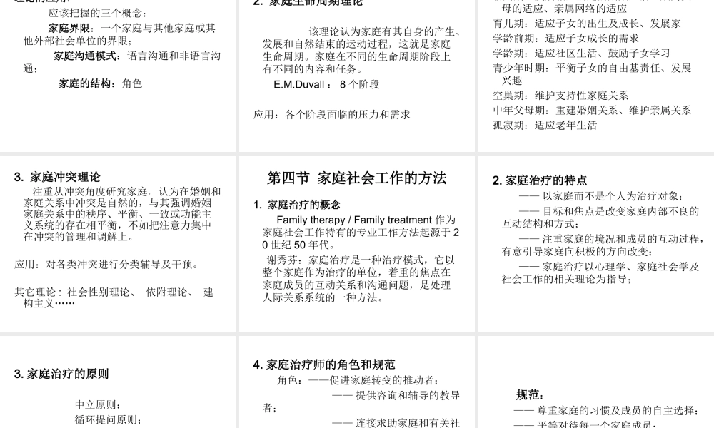 社会工作概论 家庭社会工作.ppt