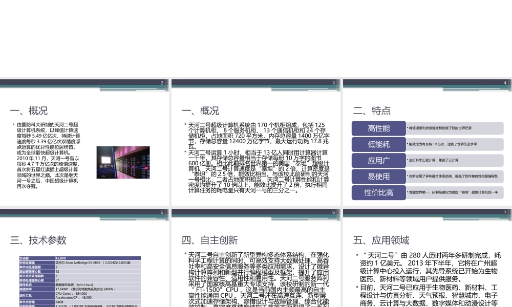 天河二号超级计算机.pptx
