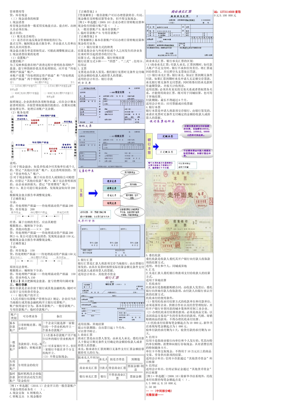 自考00055企业会计学 自考核心考点笔记 自考重点讲义资料小抄.doc_第3页