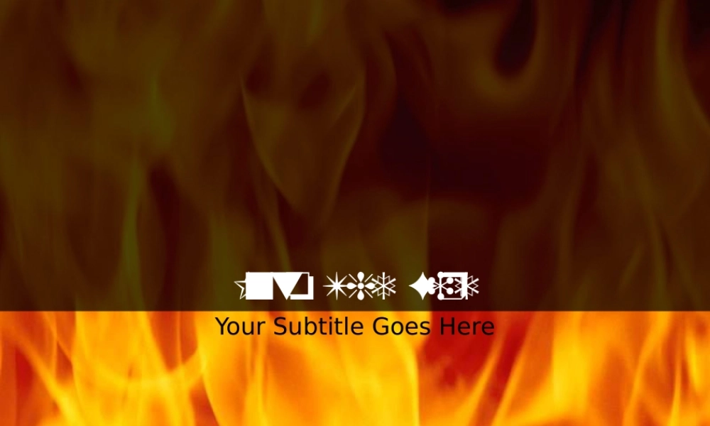 抽象精品ppt模板into_the_fire002.ppt