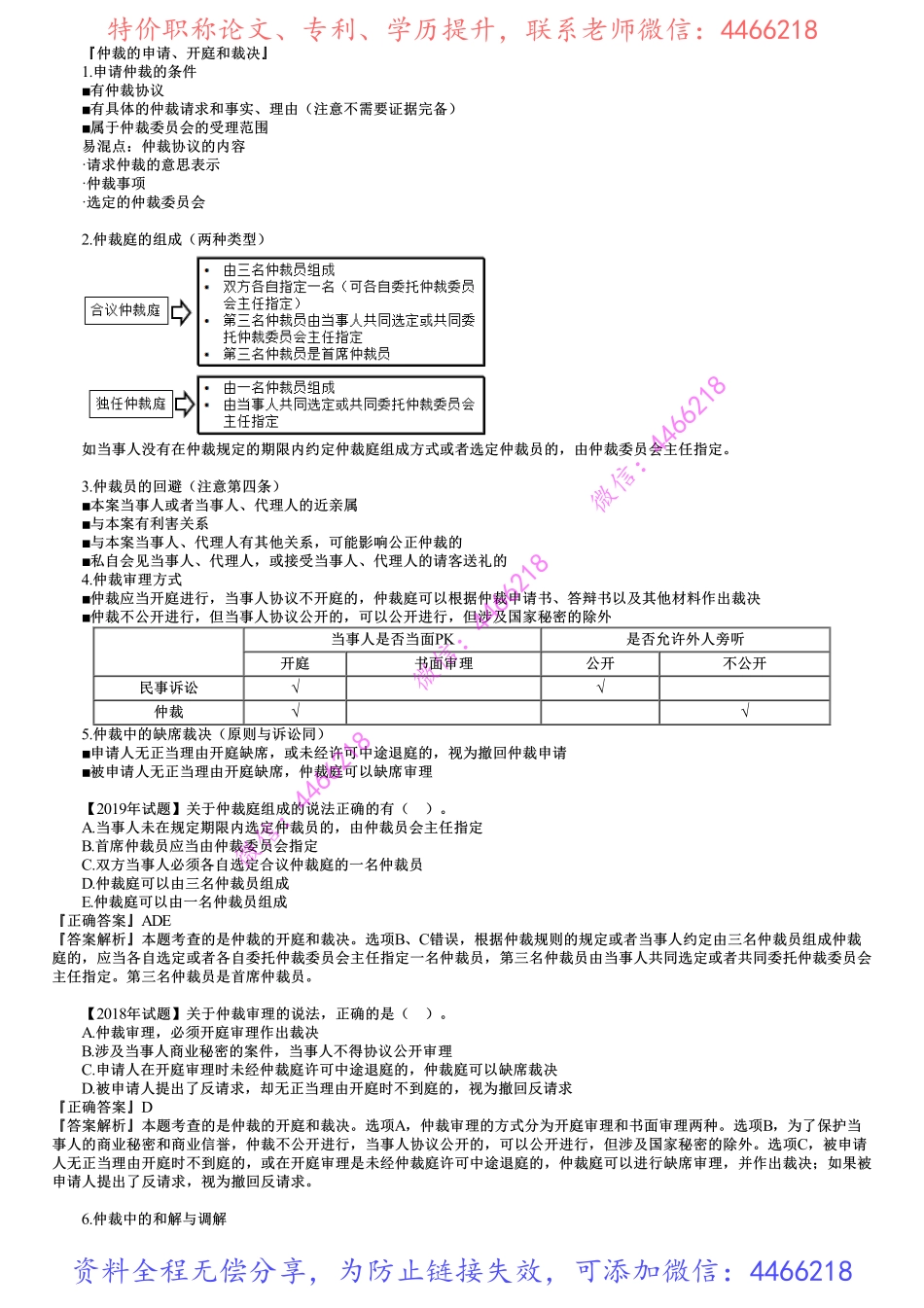第04讲　仲裁、调解、和解制度与争议评审.pdf_第3页