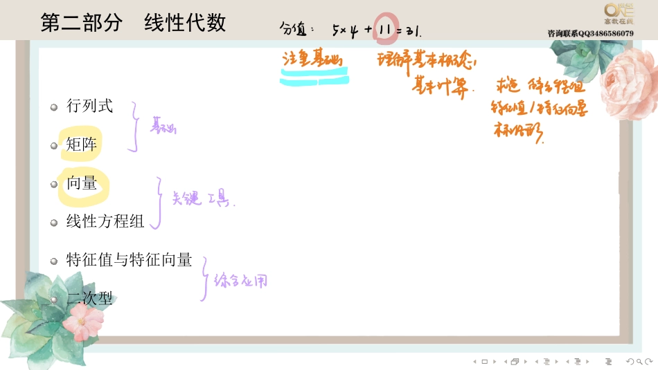 第一章 行列式（【公众号：最新考研资料】免费分享）.pdf_第2页